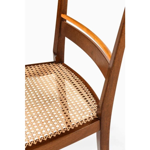 Dining Chairs by Erik Chambert, Norrköping, Set of 6 For Sale - Image 10 of 11