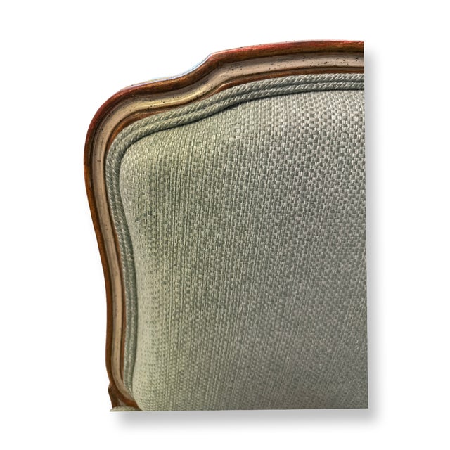 French Antique French Louis XV Style Patinated and Gilded Wood. - A Pair For Sale - Image 3 of 8