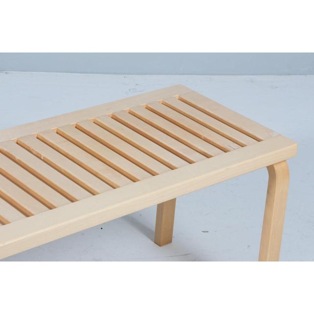 Alvar Aalto Vintage Chair in Birch by Alvar Aalto, 1980s For Sale - Image 4 of 6