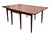 Wood Vintage Craftique Traditional Chippendale Style Solid Cherry Drop Leaf Gate Leg Dining Table For Sale - Image 7 of 12