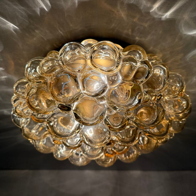 Metal Bubble Glass Ceiling Lamp by Helena Tynell, Germany, 1970s For Sale - Image 7 of 17