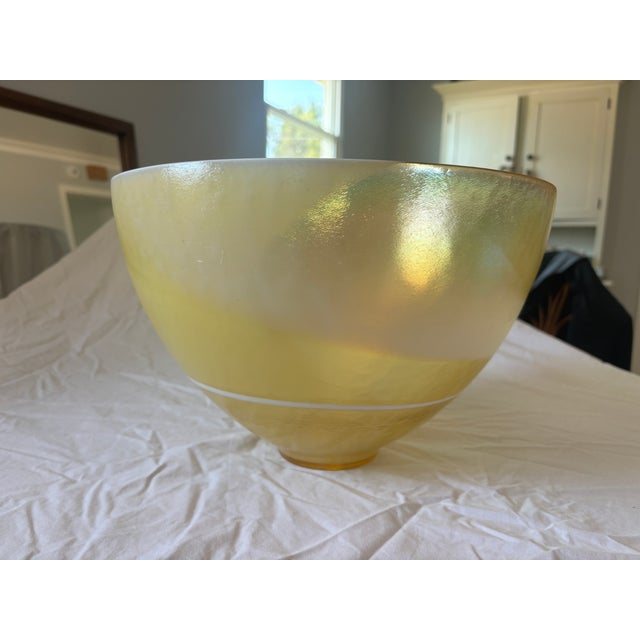 This elegant and stately piece is a a jewel in the crown of any room. It is grand bowl that is attention getting, without...