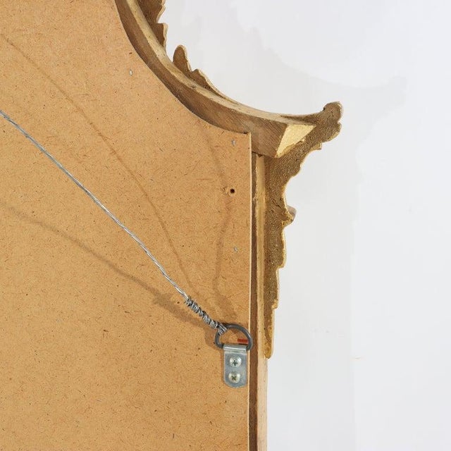 LaBarge French Louis XVI Style Gilt Composite Wall Mirror Signed 20thC For Sale - Image 11 of 12