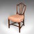 Late 18th Century Pair of Antique Hepplewhite Side Chairs, English, Fruitwood, Hall Seat, Georgian For Sale - Image 5 of 12