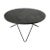 Black Slate and Black Steel O Table by OxDenmarq For Sale
