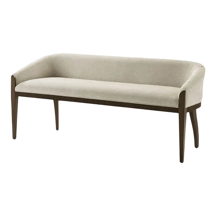 Modern Upholstered Bedroom Bench | Chairish
