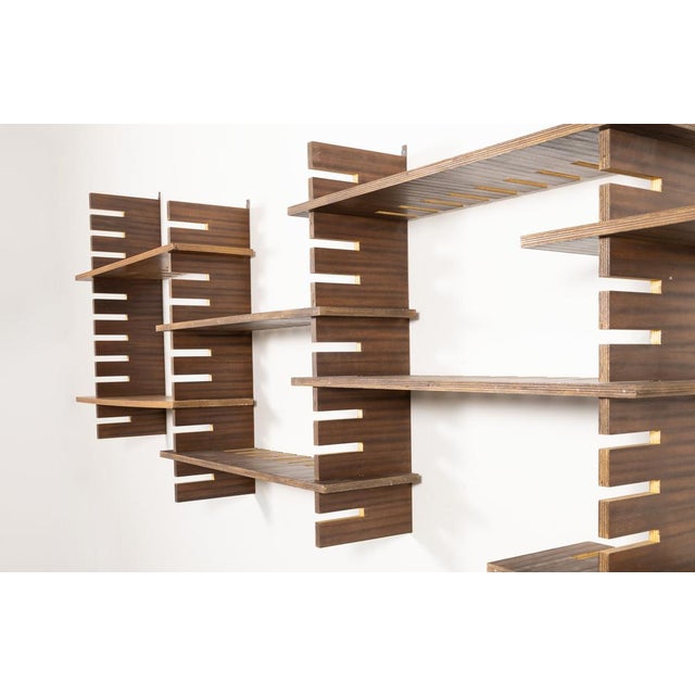 Wall Unit by Emanuele Ponzio, 1950s For Sale - Image 4 of 11
