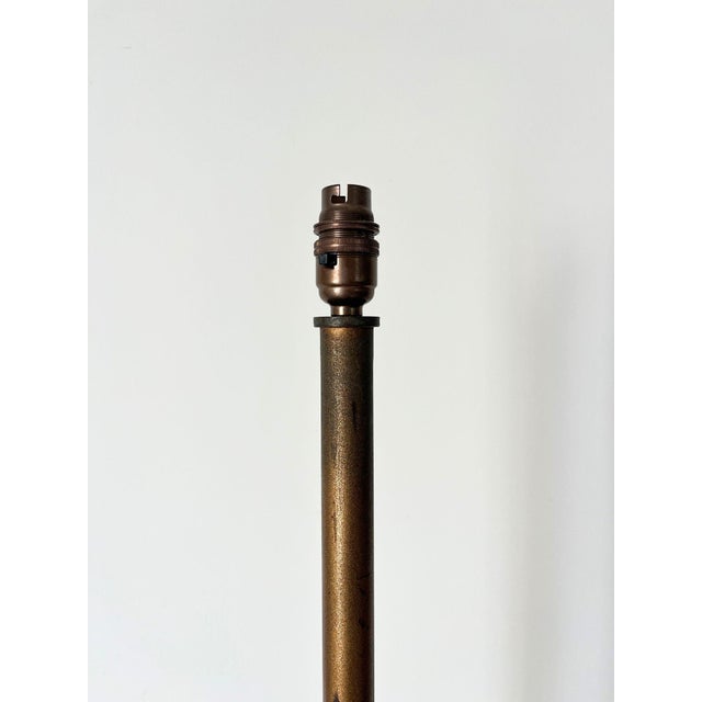 Metal Vintage Art Deco Metal Floor Lamp, 1980 For Sale - Image 7 of 9