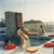 Penthouse Pool 1961 Young women by the Canellopoulos penthouse pool, Athens, July 1961. Photo by Slim Aarons Slim Aarons...