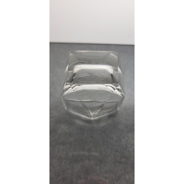 Crystal Table Vases, France, 1940s, Set of 6 For Sale - Image 4 of 7