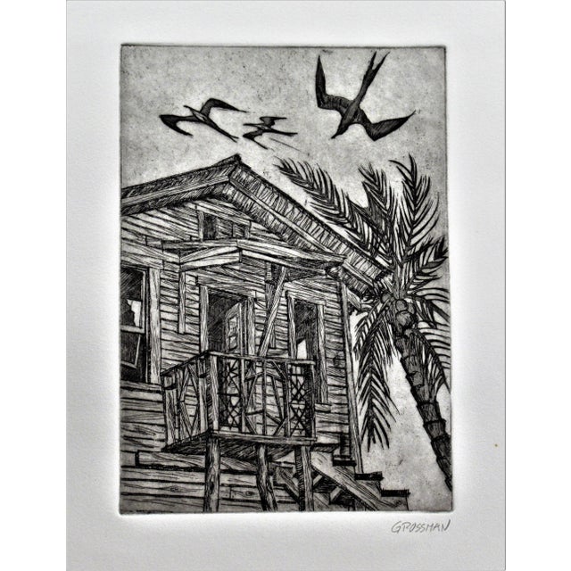 Arnold A. Grossman, The Old House, Circa 1980 For Sale