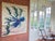 1980s Primitive Flower From Primitive Flower Series: Hand Woven Tapestry For Sale In Philadelphia - Image 6 of 9