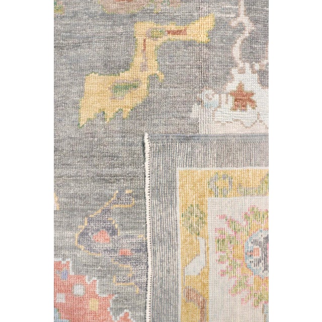 Pasargad Home Turkish Oushak Wool Area Rug- 8'10" X 12' 0" For Sale - Image 4 of 7
