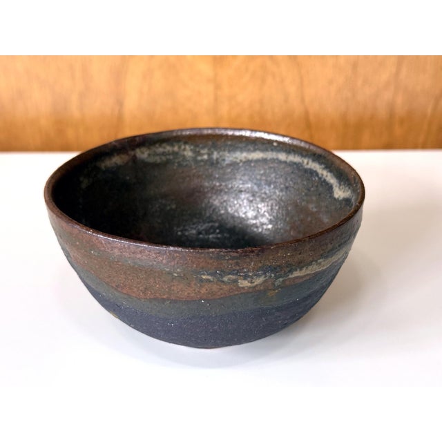 Glazed Ceramic Bowl Chawan Toshiko Takaezu For Sale - Image 10 of 16