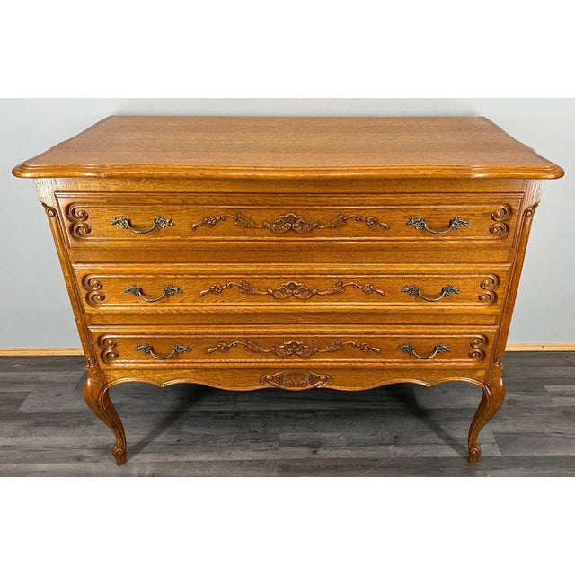 Vintage French Louis XIV Chest of Drawers For Sale - Image 13 of 13