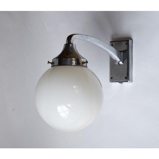 Art Nouveau Wall Lamp in the style of Adolf Loos, 1920s For Sale - Image 3 of 8