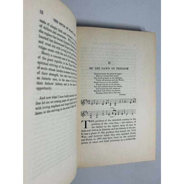 Mid Century 8vo Book, w.e. Burghardt Dubois's the Souls of Black Folks, Limited and Autographed Edition - 2 Pieces For Sale - Image 10 of 12