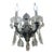 Exquisite Schonbek La Scala Wall Sconces For Sale