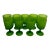 Vintage Carlo Moretti Satinato Goblets - Set of 9 For Sale