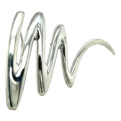 Tiffany & Co Estate Brooch Pin Sterling Silver By Paloma Picasso For Sale