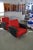 Set of Vintage Red & Black Lounge Chairs, 1960s For Sale - Image 4 of 8