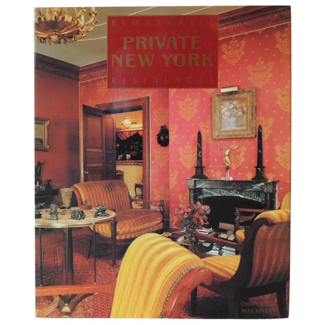 Remarkable Private NY Residences Vintage Decorative Hardcover Book For Sale - Image 10 of 11