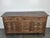 Low Oak 3-Door Sideboard with Rosettes and Star, in Very Good conditions.