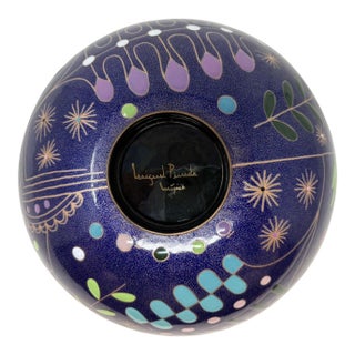 Miguel Pineda Enameled Bowl, Large For Sale