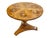 Biedermeier Round Salon Table in Walnut, South Germany, 1830 For Sale - Image 4 of 10