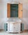 Swedish Gustavian Period Two-Part Corner Cabinet with Original Paint, Late 18th For Sale - Image 10 of 13