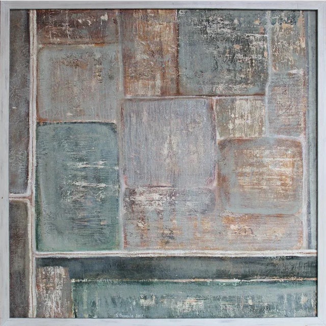 The autumn fields. 2005. Oil on canvas, 100x100 cm how to understand sigita daugule's work? at the cradle of her style...