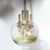 Mid-Century Modern Brass & Hand Blown Translucent/ Topaz Murano Glass Chandelier For Sale - Image 10 of 12