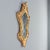 Wood Small Gold Leaf Mirror For Sale - Image 7 of 9