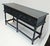 Spanish Revival Antique Kittinger Two Drawer Ebonized Oak Jacobean Style Sideboard / Console Table For Sale - Image 3 of 12