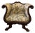 Antique American Empire Neoclassical Armchair For Sale