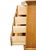 Wood Link Taylor Countryside Collection Solid Oak Early American Rustic 55" Double Dresser 6602 For Sale - Image 7 of 14