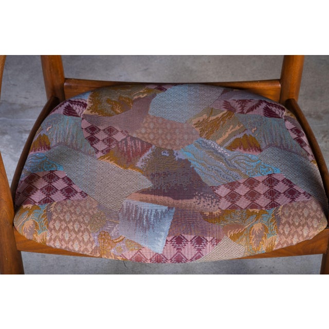 Tan Vintage Danish Armchair by Illum Wikkelsø for Niels Eilersen, 1960s For Sale - Image 8 of 9