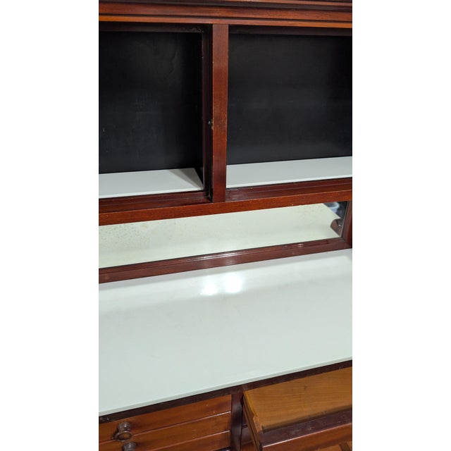Early 20th Century Early 20th Century Mahogany Dentist Cabinet For Sale - Image 5 of 10
