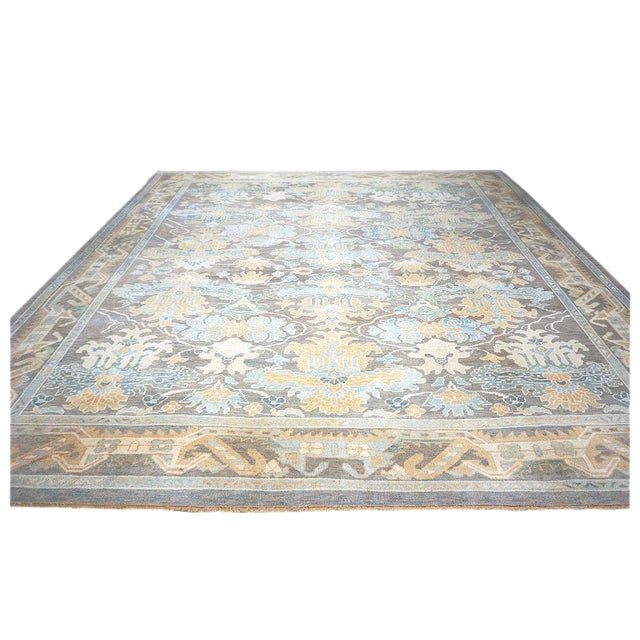 Condition: New Origin: Turkey Design: Donegal Actual Size: 12.0 X 12.2 Thickness: 1/4 In. Color: Taupe, Blue, Gold, Ivory...
