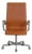 Oxford Office Chair in Walnut Classic Leather by Arne Jacobsen For Sale