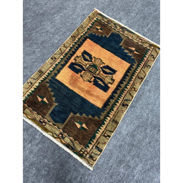 Early 21st Century Turkish Yastik Rug 1'8" x 2'6" For Sale - Image 5 of 5