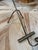 Metal Mid 20th Century Modern Stilnovo Adjustable Black/White Brass Table Lamp For Sale - Image 7 of 8