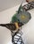Late 20th Century Vintage Botanical Bird Wreath Sculpture With Nest, Nature-Inspired Metal Wall Art, Cottage Garden Relief For Sale - Image 5 of 9