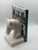 Vintage White Natural Stone Horse Head Sculptural Bookend For Sale - Image 4 of 7