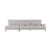 Manhattan Right Chaise Sectional Sofa With Adjustable Backrests For Sale - Image 10 of 12