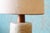1960s Gordon and Jane Martz M170 Lamp for Marshall Studios Yellow Tan Engravings 31" For Sale - Image 11 of 15
