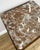 Antique French Art Deco Oak Bedside Table with Marble Top For Sale - Image 11 of 12