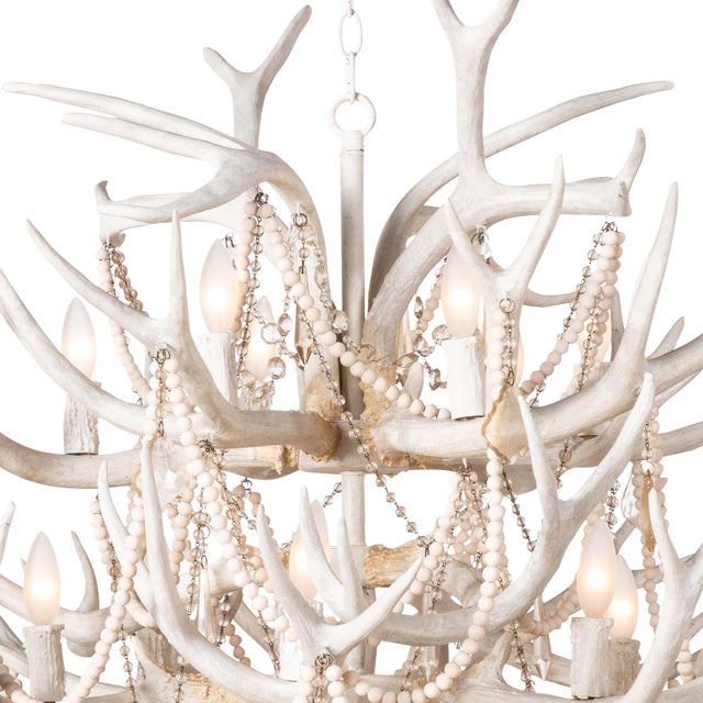 Regina Andrew Cheyanne Antler Chandelier For Sale - Image 4 of 7