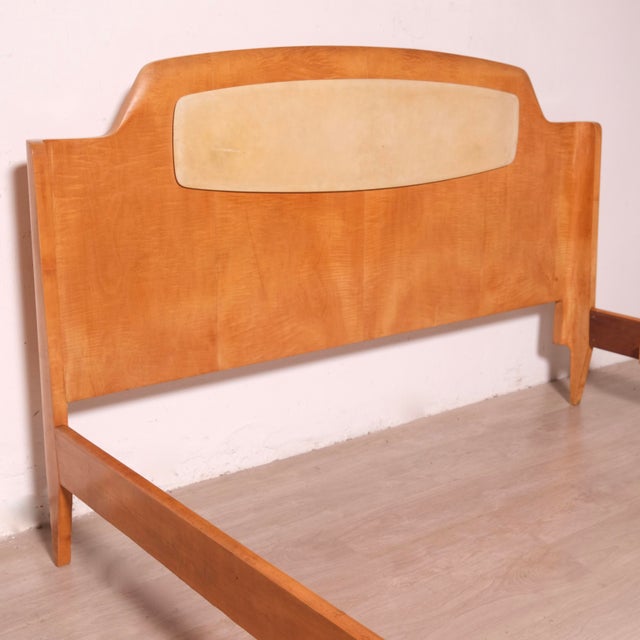 Vintage Double Bed by the Canturini Furniture Association, 1950s For Sale - Image 4 of 18