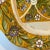 Italian Hand Painted Oval Shape Ceramic Wall Plate For Sale In Dallas - Image 6 of 12